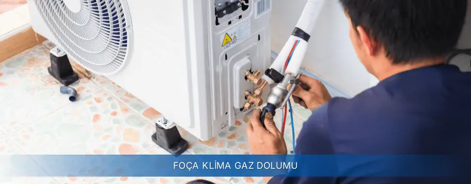 Foça İlçemi Demirdöküm Klima Gaz Dolumu